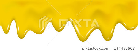 Vector lemon, orange, banana or apple jam. 134453608