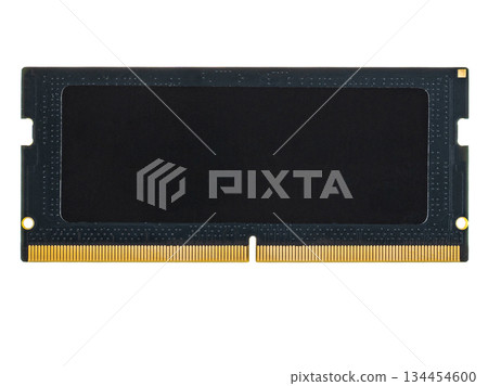 RAM for DDR4 laptop, on a white background in isolation RAM for DDR4 laptop, on a white background in isolation 134454600