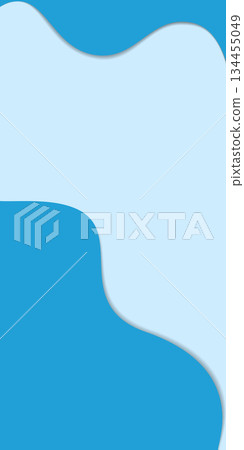 Vertical Paper cut monochrome blue Background with Copy space Winter Holidays Greeting Card Template. Isolated Vector illustration Thematic or Blue Monday Card backdrop Party invite, posters, banners Vertical Paper cut monochrome blue Background with Copy space Winter Holidays Greeting Card Template. Isolated Vector illustration Thematic or Blue Monday Card backdrop Party invite, posters, banners 134455049