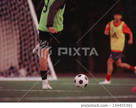 足球隊練習 134455301