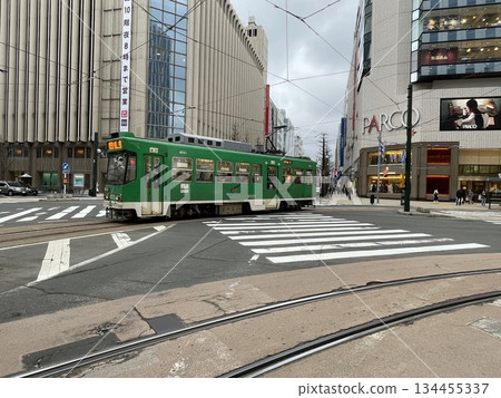 Sapporo City Tram 8500 series 134455337