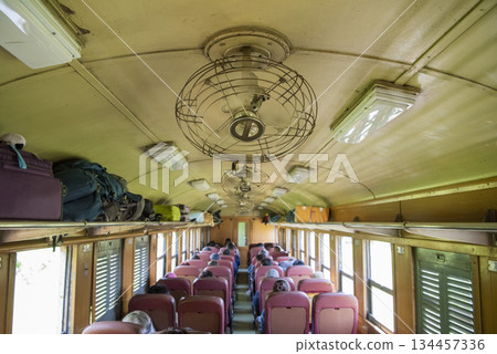 THAILAND UTTARADIT CITY RAILWAY TRAIN 134457336