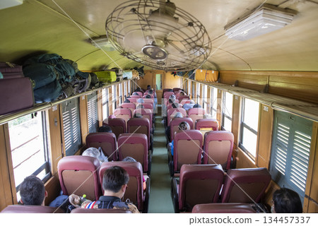 THAILAND UTTARADIT CITY RAILWAY TRAIN 134457337