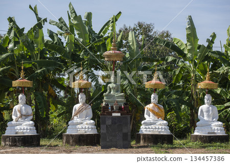 THAILAND UTTARADIT WAT KHUNG TAPHAO THAILAND UTTARADIT WAT KHUNG TAPHAO 134457386