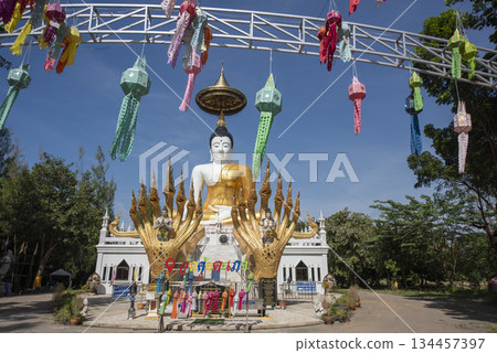 THAILAND UTTARADIT WAT KHUNG TAPHAO THAILAND UTTARADIT WAT KHUNG TAPHAO 134457397