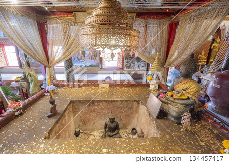 THAILAND UTTARADIT WAT PHRA THAEN SILA AT THAILAND UTTARADIT WAT PHRA THAEN SILA AT 134457417