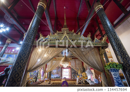 THAILAND UTTARADIT WAT PHRA THAEN SILA AT THAILAND UTTARADIT WAT PHRA THAEN SILA AT 134457694