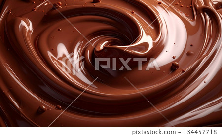 Smooth chocolate background material texture wallpaper 134457718