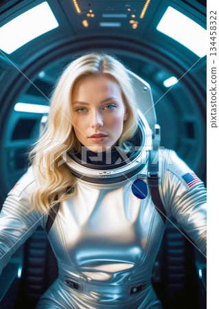 宇航員 女生 女孩 134458322