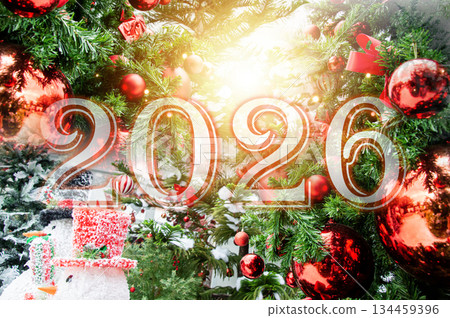 New Year 2026 Concept: Beginnings and Celebrations 134459396