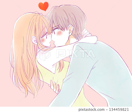 Men and women embracing each other, sleeveless Men and women embracing each other, sleeveless 134459821