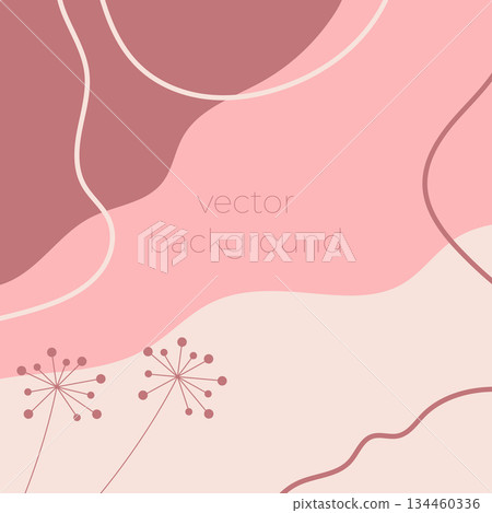 abstract floral background 134460336
