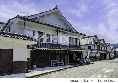 福岡縣浮羽市築後吉井白牆街景 134461409