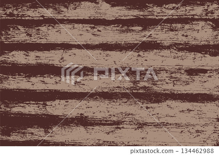 Rustic Brown Wooden Plank Grunge Texture 134462988