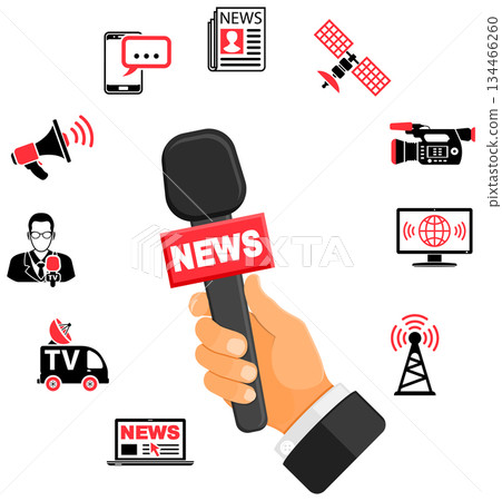 Media and News Concept Media and News Concept 134466260