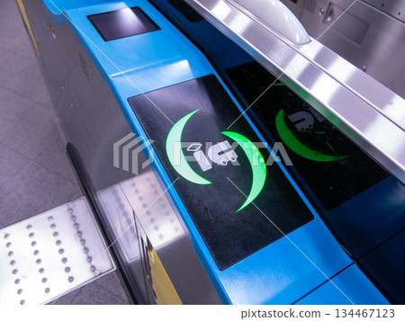 Automatic ticket gate Automatic ticket gate 134467123