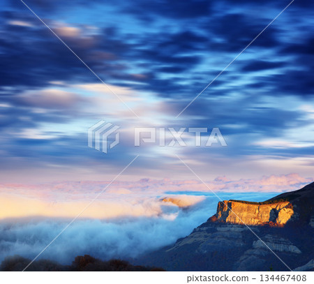 mountain landscape mountain landscape 134467408