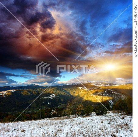 mountain landscape mountain landscape 134467456