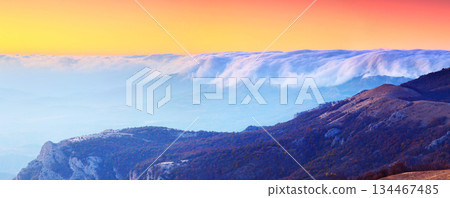 mountain landscape 134467485