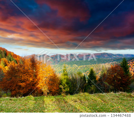 mountain landscape 134467488