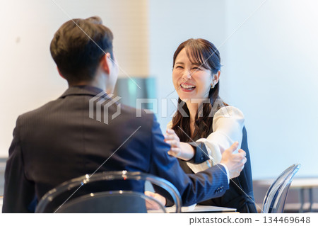 Couple date restaurant anniversary Couple date restaurant anniversary 134469648