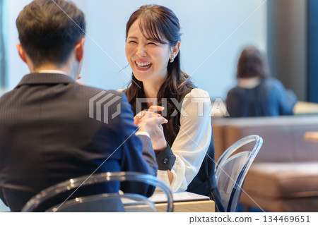 Couple date restaurant anniversary Couple date restaurant anniversary 134469651