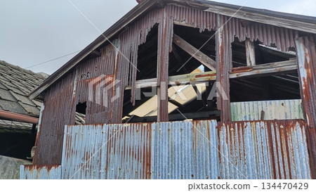 Rusted Tin Hut Rusted Tin Hut 134470429