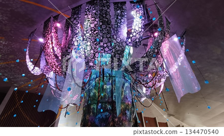 The symbol of the 20th Expo 2005 Aichi Festival: the Earth Tree 134470540