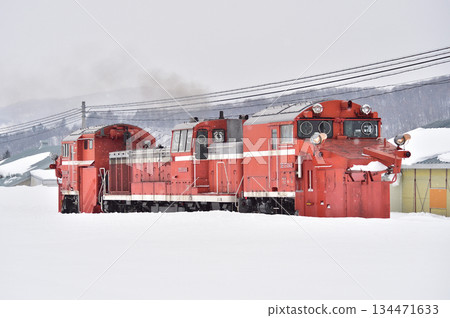 關北本線，愛別-中愛別，JR北海道，DE15-1543（旭川），常規清雪列車，常規清雪，羅素 134471633