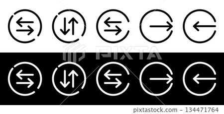 Transfer icon. Isolated sign symbol vector illustration for infographics, websites, web design. Transfer icon. Isolated sign symbol vector illustration for infographics, websites, web design. 134471764