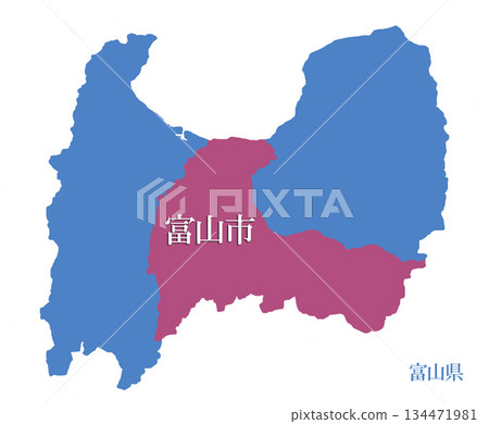 Toyama City, Toyama Prefecture Toyama City, Toyama Prefecture 134471981