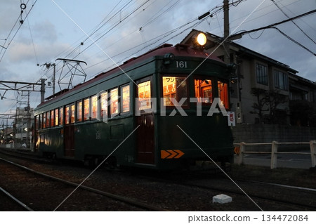 阪開電氣鐵路161型機車 134472084