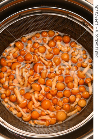 水中的滑子菇 134472236