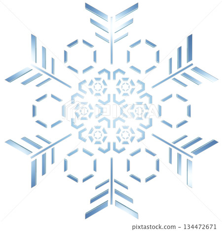 Crystal of snow Crystal of snow 134472671