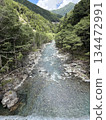 The flow of the Noro River, the source of the Southern Alps 134472991