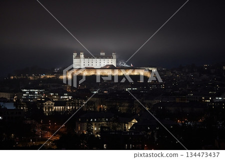 Castle in Bratislava, Slovakia Castle in Bratislava, Slovakia 134473437