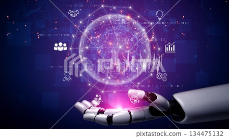 AI Connecting Global Business and Data Network System Marrow AI Connecting Global Business and Data Network System Marrow 134475132