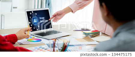 Generative AI virtual assistant tools for prompt engineer and end user brisk 134475175