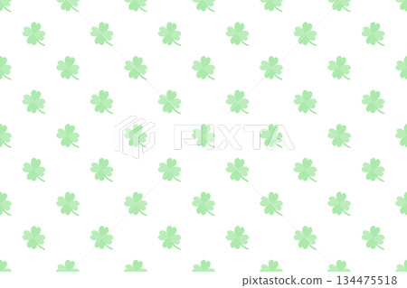 Clover pattern light green Clover pattern light green 134475518