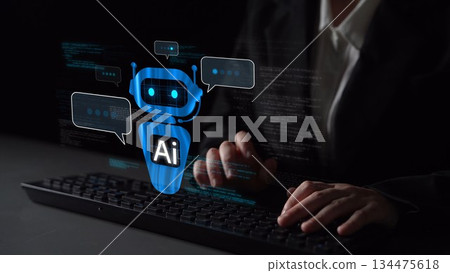 AI Artificial Intelligence Virtual Assistant for Smart Business Muxer AI Artificial Intelligence Virtual Assistant for Smart Business Muxer 134475618