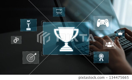 Achievement and Success Concept Marrow 134475665