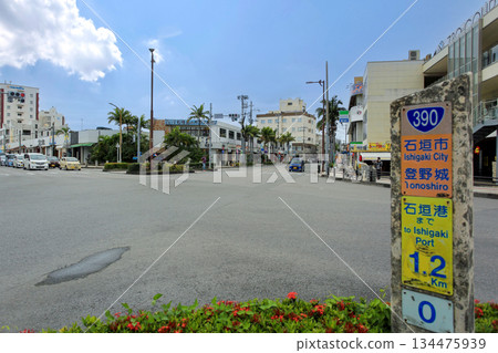 Scenery around the 730 intersection on Ishigaki Island, Okinawa Scenery around the 730 intersection on Ishigaki Island, Okinawa 134475939