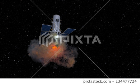 人造衛星 134477724