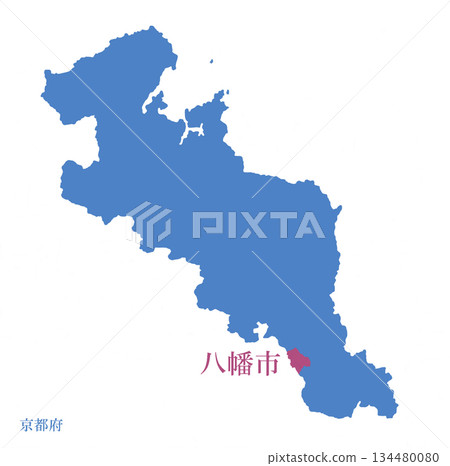 京都府八幡市 134480080