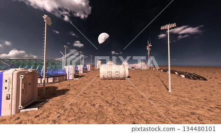 Planetary exploration base 134480101