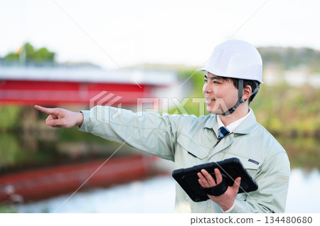 Young construction managers Young construction managers 134480680