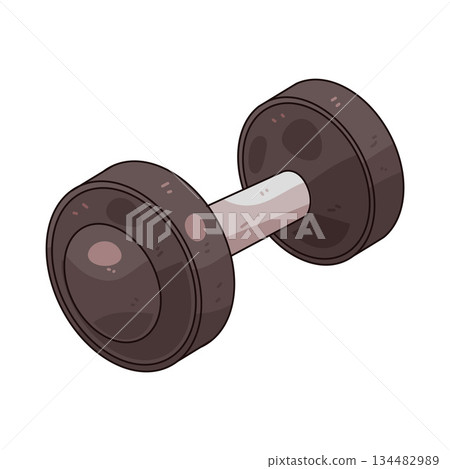 illustration of Dumbbell illustration of Dumbbell 134482989