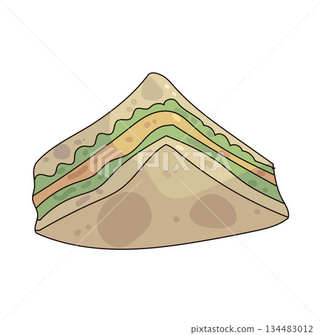 illustration of Sandwich 134483012