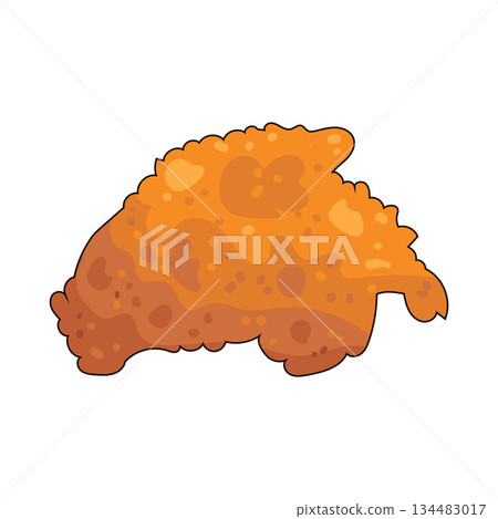 illustration of Fried Chicken 134483017