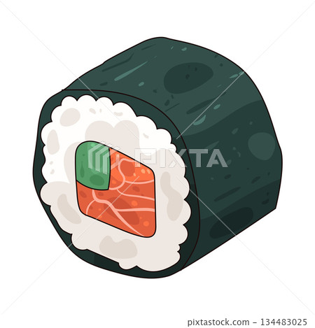 illustration of Sushi illustration of Sushi 134483025